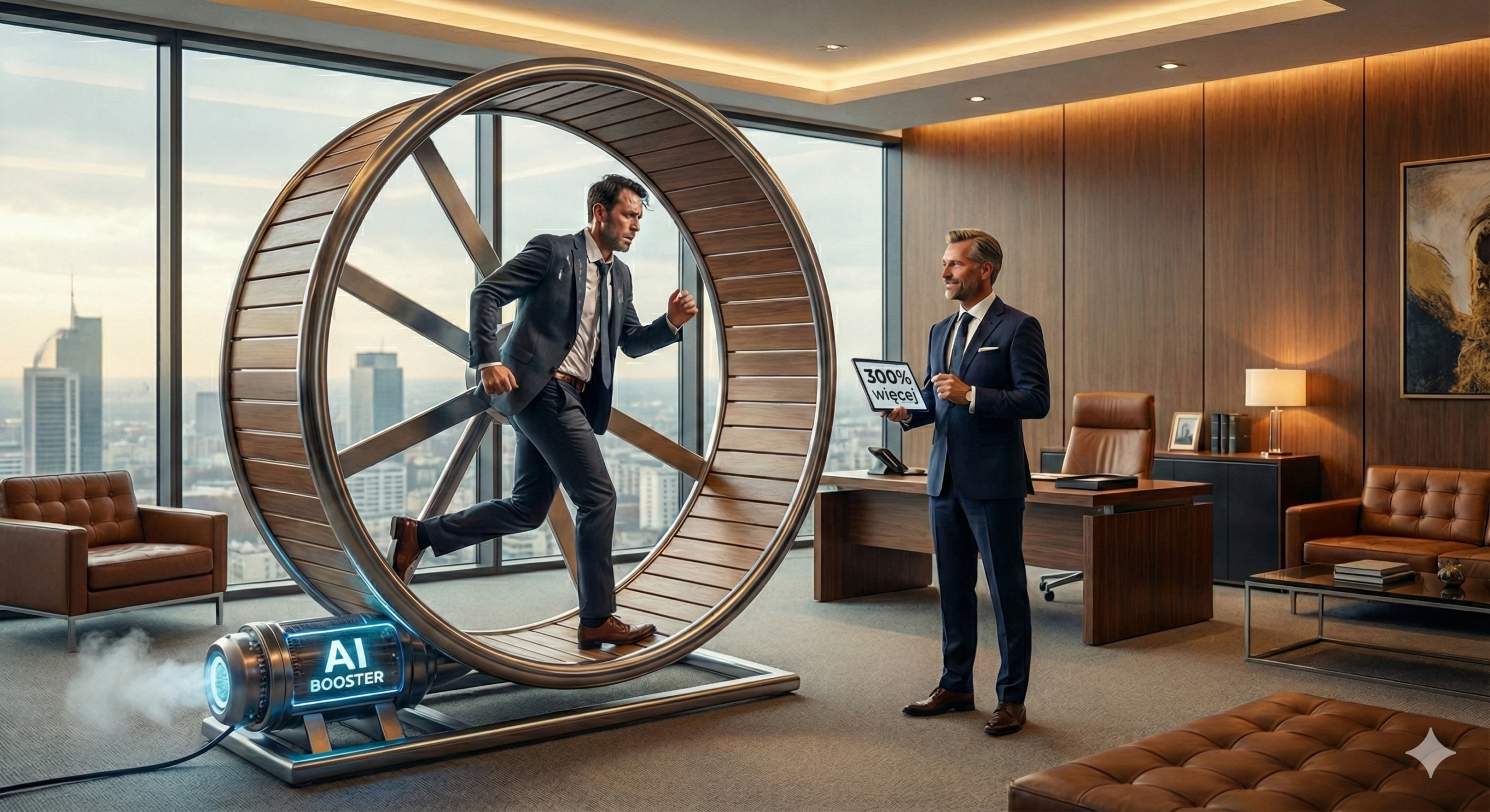 AI nie zmniejsza ilości pracy – ona ją intensyfikuje.